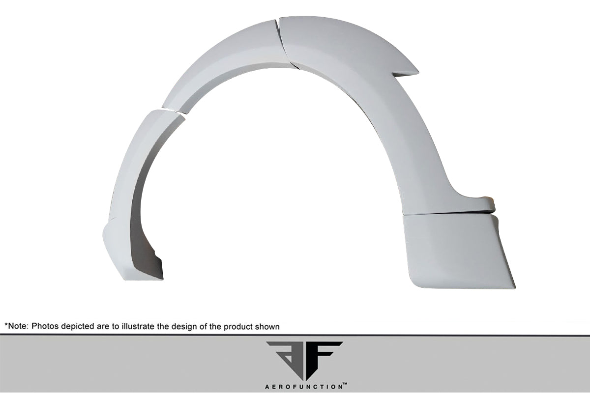 2012-2019 Land Rover Range Rover Evoque 5DR AF-1 Fender Flares ( GFK ) - 12 Piece